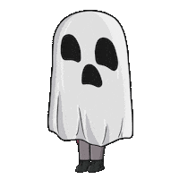 Halloween Ghost Sticker