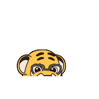 traumtraining tiger study traumtraining Sticker