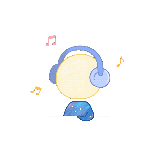 somethingstokeep giphyupload music dj headphone Sticker