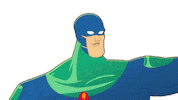 Come Super Hero Sticker