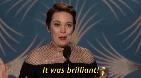 brilliant GIF by Golden Globes
