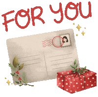 For You Christmas Sticker