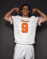 ClemsonLacrosse flex lacrosse archer backpack GIF