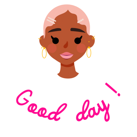 Good Day Hello Sticker