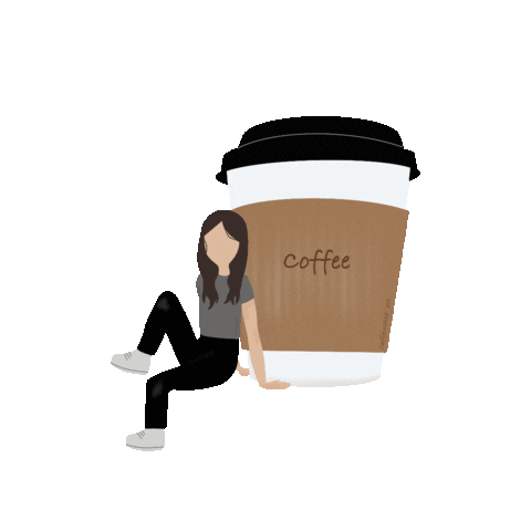 Coffee Takeaway Sticker