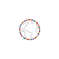 Earth Globus Sticker by BVK Students Hannover