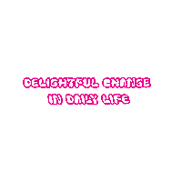 LG_Uplus pink sticker words whynot Sticker