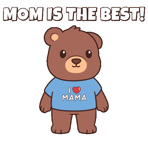 Teddy Bear Love Sticker by BEARISH