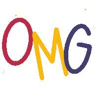 Omg Sticker by Rabisco de Letras