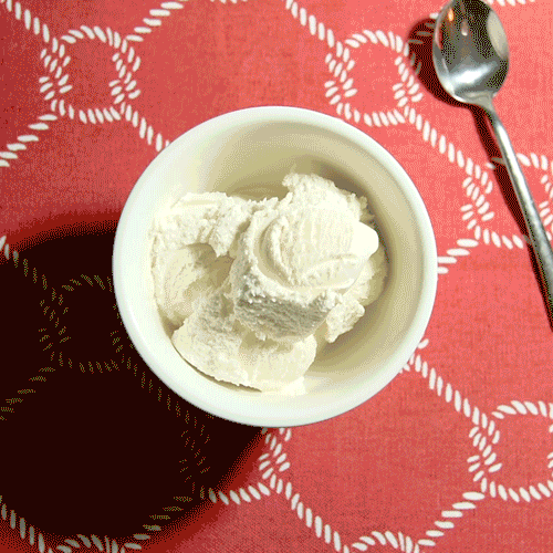 ice cream strawberries GIF by Evan Hilton