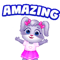 Way To Go Wow Sticker by Lucas and Friends by RV AppStudios