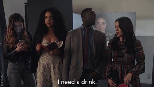 Katie Stevens Drinking GIF by The Bold Type