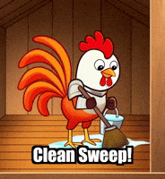 Clean Sweep Home GIF by Zorooster