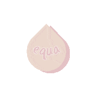 Logo Water Sticker by EQUA