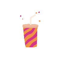 yourcreativemind_ shake milkshake dunkin donuts milkshakes Sticker