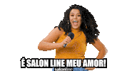 Meu Amor Meme Sticker by Salon Line