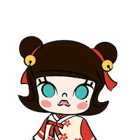 Molly Mahjong Sticker by popmartglobal