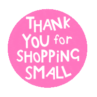 Thanks Thank You Sticker by Leonie Flower