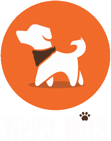 TippyTails dog dog walk tippytailsuk tippy tails Sticker