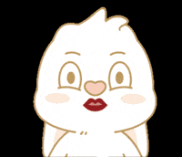 Bunny Love GIF by EVANS艾特兔
