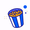 Cinema Popcorn GIF by clubln