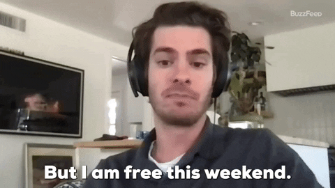 Andrew Garfield Thirst Tweets GIF by BuzzFeed