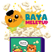 Ramadan Popcorn Sticker by BerjayaTimesSquare