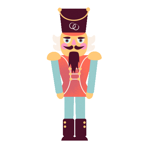 DoubleShotCreative giphyupload christmas holidays nutcracker Sticker