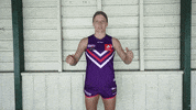 Thumb Thumbs Down GIF by Fremantle Dockers