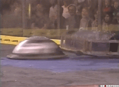 robot fighting GIF by SB Nation