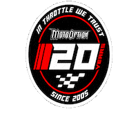 20 Years Moto Sticker by MotoOption