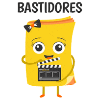 personalizecomunicacao meg bastidores claquete personalizecomunicacao Sticker