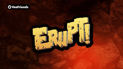 Black Lava Burn GIF by VeeFriends