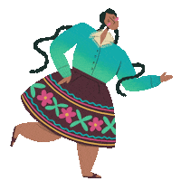 ximeco_art arte peru ilustracion indigenous Sticker