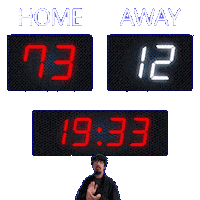 12 Away Sticker