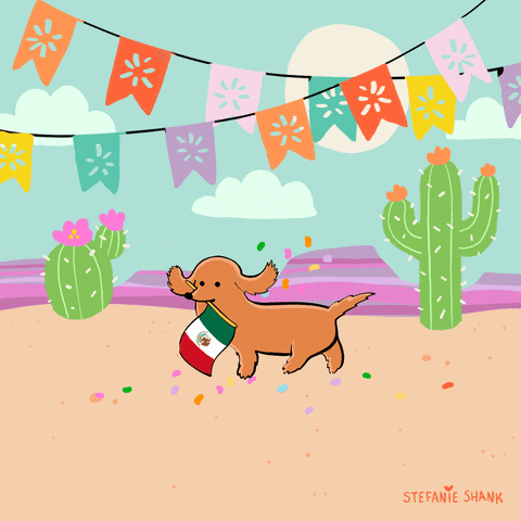 May 5Th Cinco De Mayo GIF by Stefanie Shank