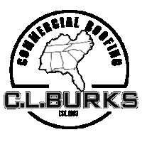 CLBurksCommercialRoofing  Sticker