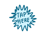 Tap Here Sticker by Blue Chair Bay Rum