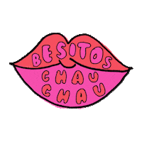 Lips Kiss Sticker