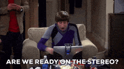Season 1 Stereo GIF by The Big Bang Theory