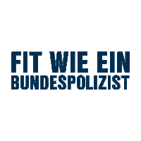 Bpol Bpolfit Sticker by Bundespolizei