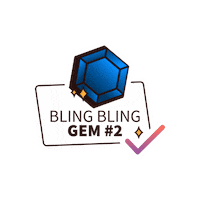 studytogether gemstone bling bling study together studytogether Sticker