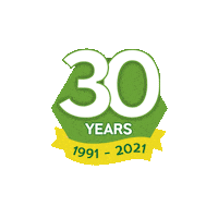 30 Years Eatwell Sticker by Lazy Acres Market