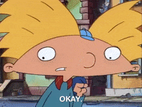 hey arnold ok GIF