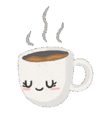 themishiewishie coffee drink cup routine Sticker