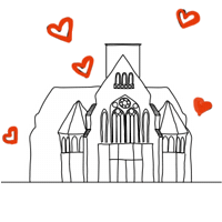Blessing Love Sticker by Segensbuero