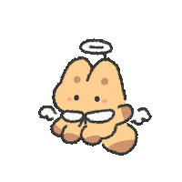 Angel Hello Sticker