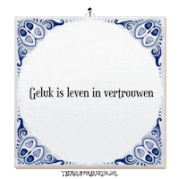 Hoop Spreuk Sticker by Tegelspreuken.nl