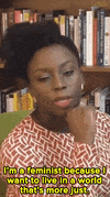 chimamanda ngozi adichie world GIF