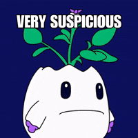 Suspicious Emmy GIF by Magic Eden